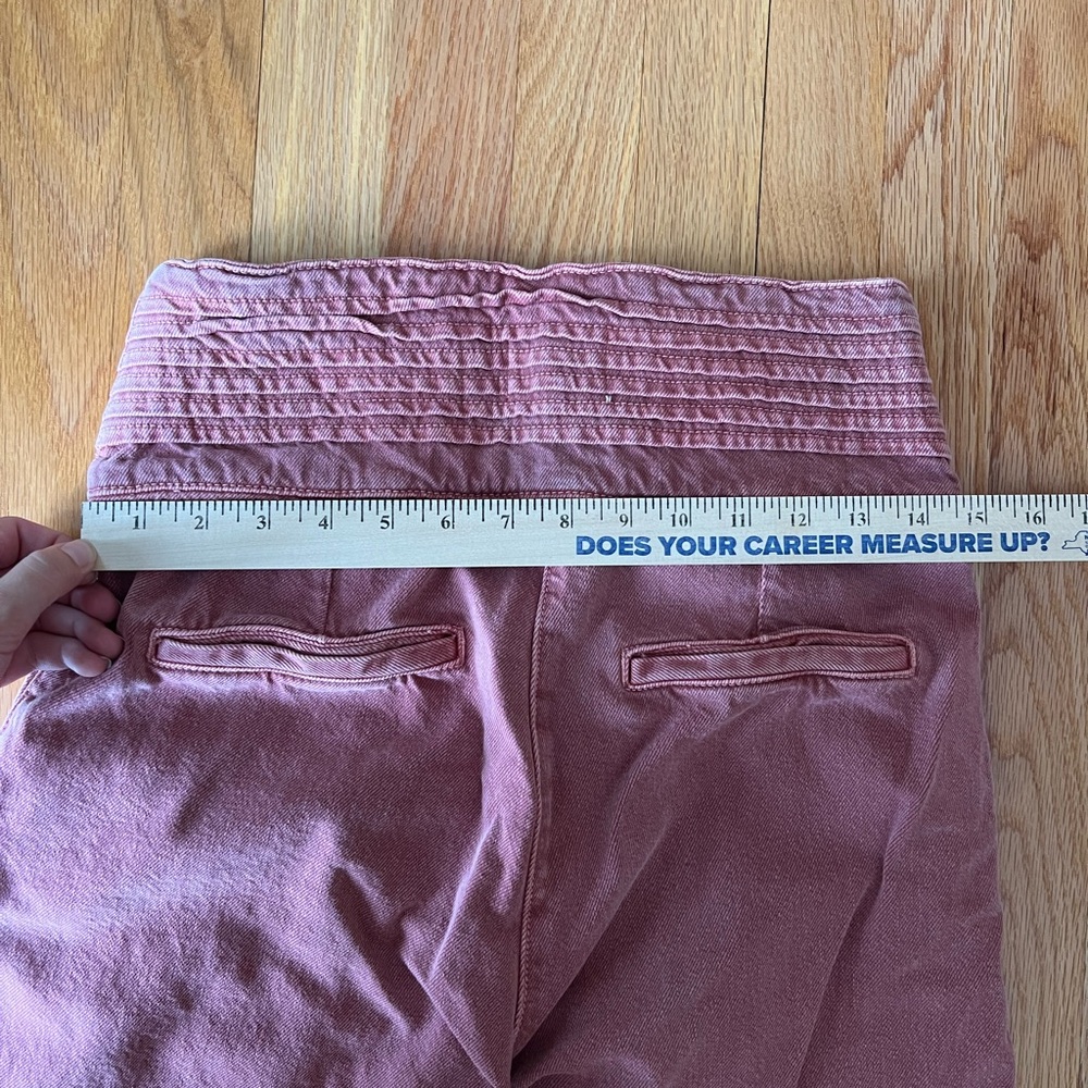 SÉZANE Sidney Dusty Rose Trousers Size 38/6 - Picture 11 of 13